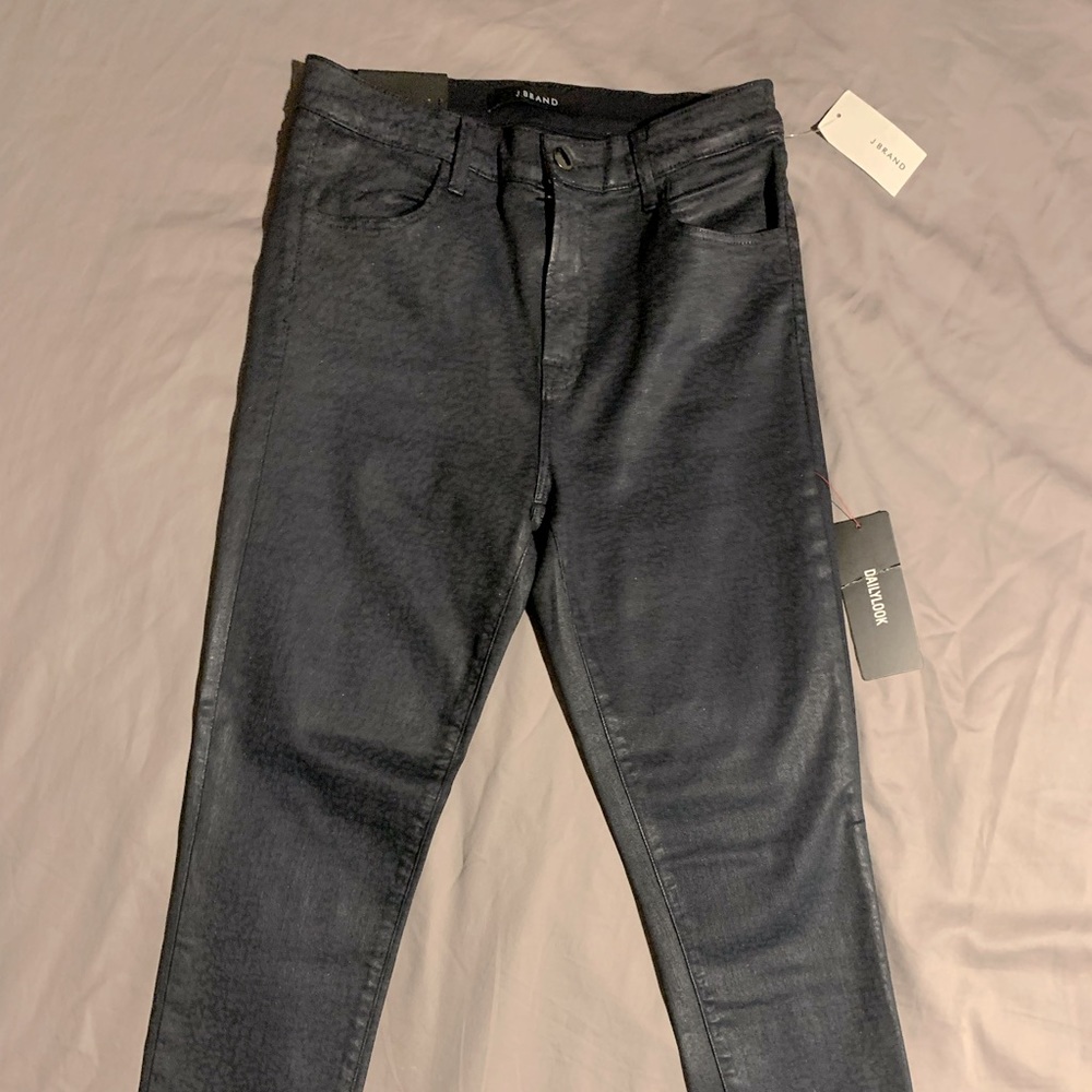 J Brand Alana High Rise Cropped Skinny Jeans